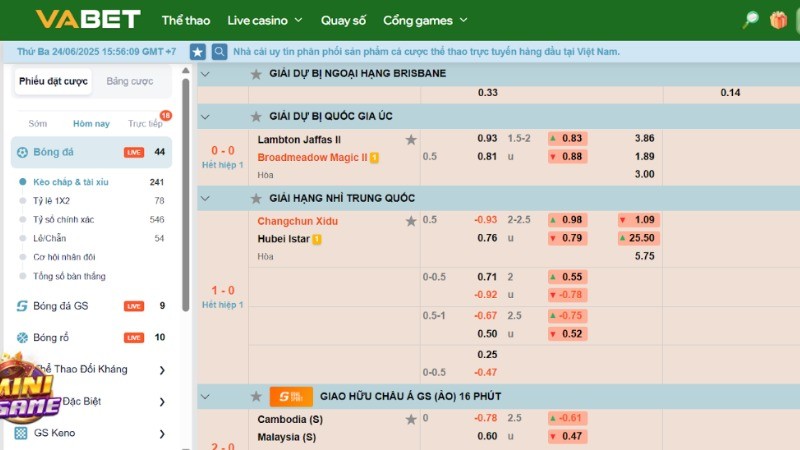 VABET Tỷ lệ kèo là gì câu hỏi của nhiều bet thủ khi tham gia cá cược bóng đá VABET