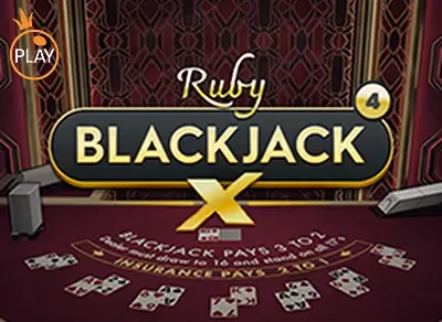 VABET Blackjack X 4 - Ruby