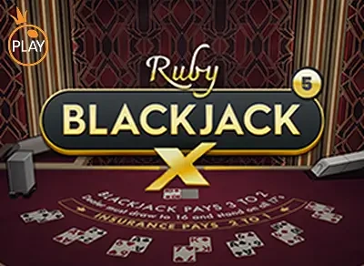VABET Blackjack X 5 - Ruby