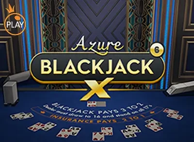VABET Blackjack X 6 - Azure